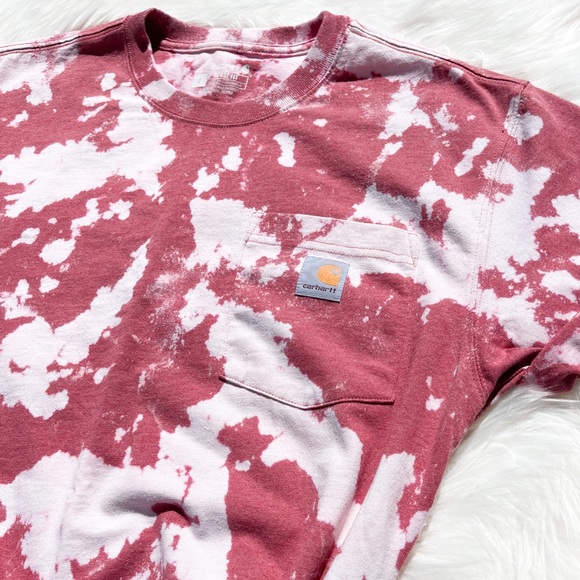Carhartt Reverse Dye T-Shirt (Blush Pink Heather) - Picture 2 of 2